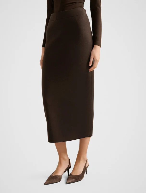 forever new  ROSALIA Knitted Midi Skirt for Women | Best Price UAE